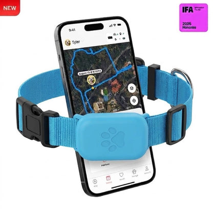 Smart GPS Dog Collar — Live Tracking, No Fees