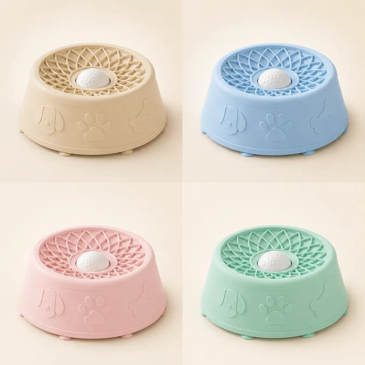 Premium Interactive Slow Feeder Puzzle Bowl
