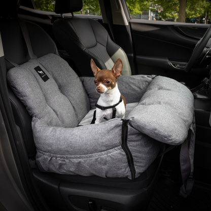 V2 Premium Dog Car Seat with Removable Covers + Luxury Cushion