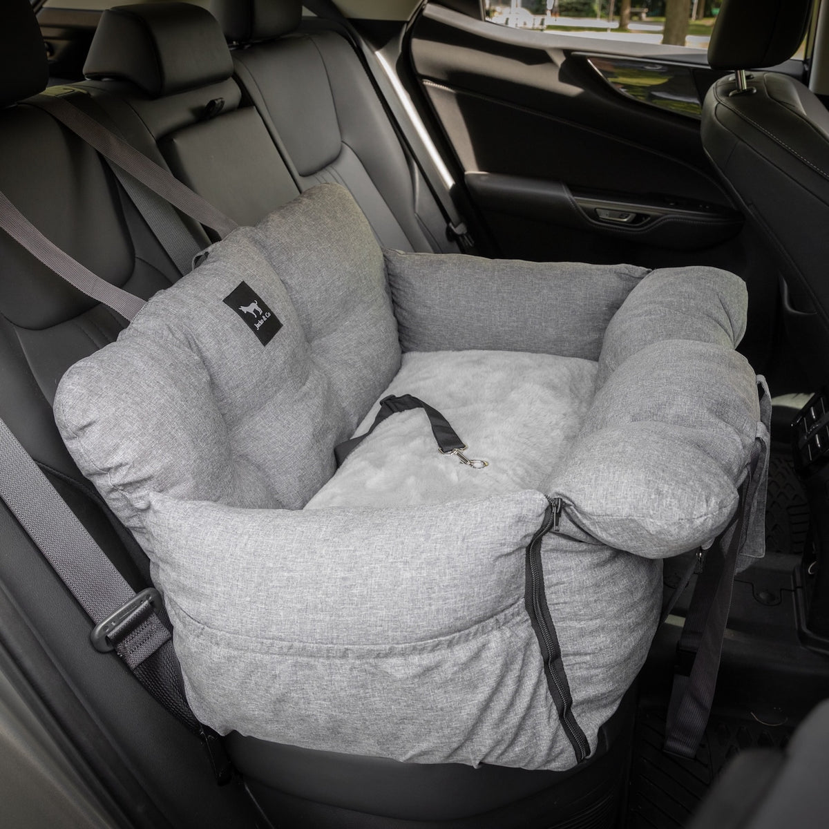 V2 Premium Dog Car Seat with Removable Covers + Luxury Cushion