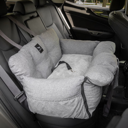 V2 Premium Dog Car Seat with Removable Covers + Luxury Cushion
