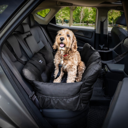 V2 Premium Dog Car Seat with Removable Covers + Luxury Cushion