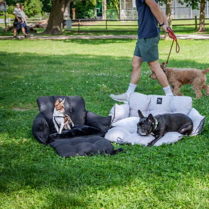 V2 Premium Dog Car Seat with Removable Covers + Luxury Cushion