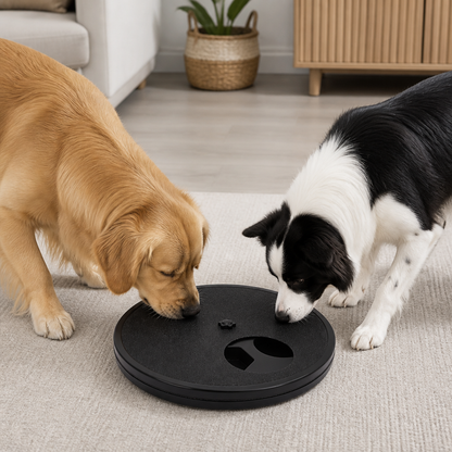 3-in-1 Interactive Dog Nail Scratch Toy with Treat Dispenser