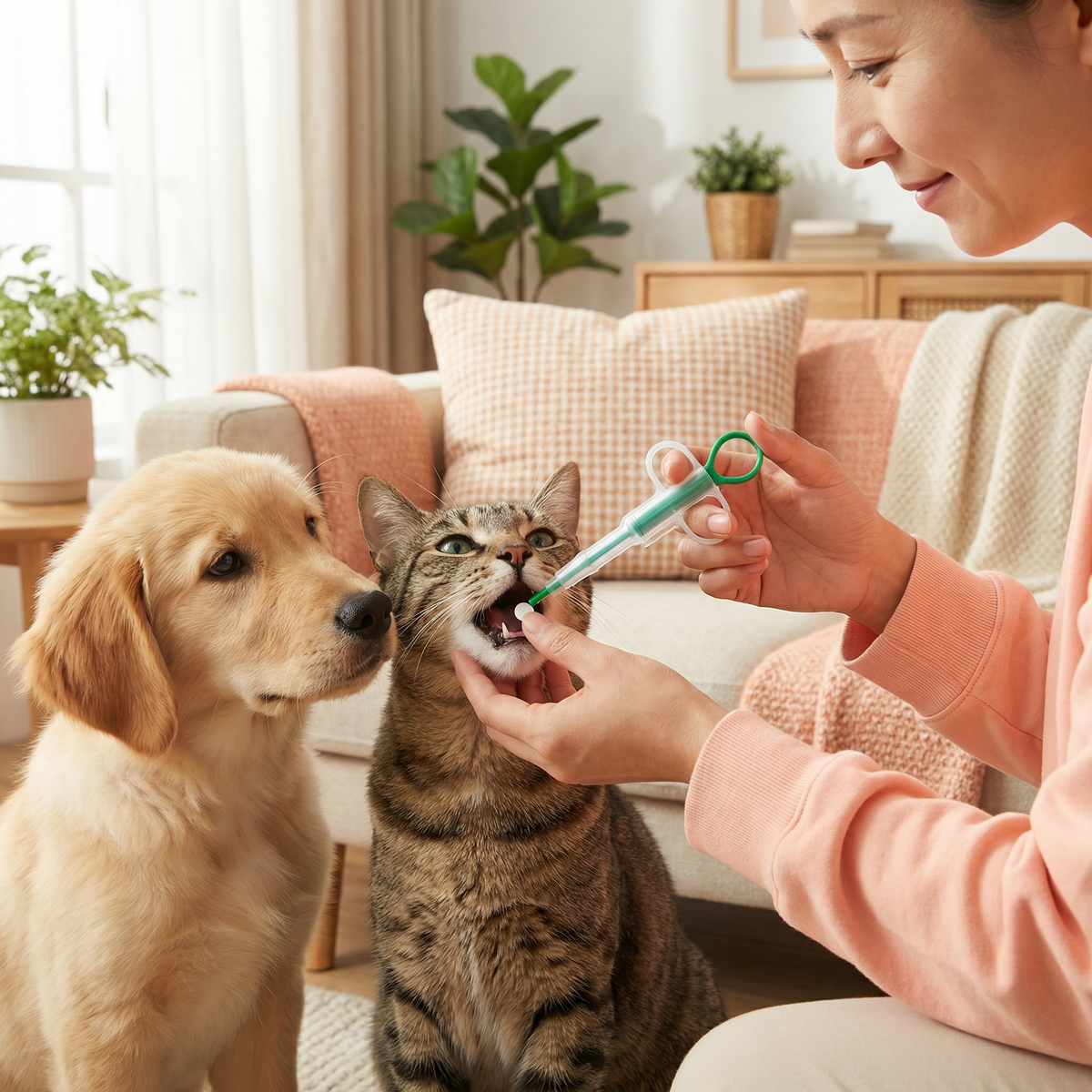 Pet Pill Shooter – Easy Medicine Feeder for Cats & Dogs