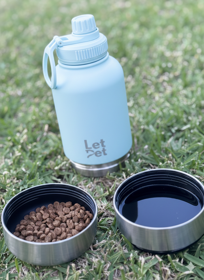 Customisable 3-in-1 Dog Bottle | Water For You & Your Dog