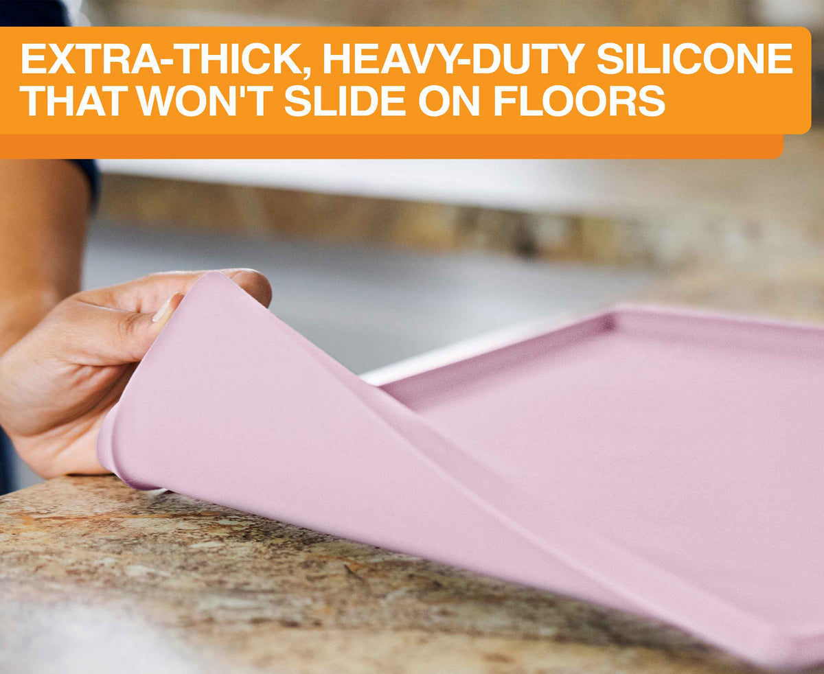 Silicone Pet Bowl Mat — Waterproof, Non-Slip Feeding Mat