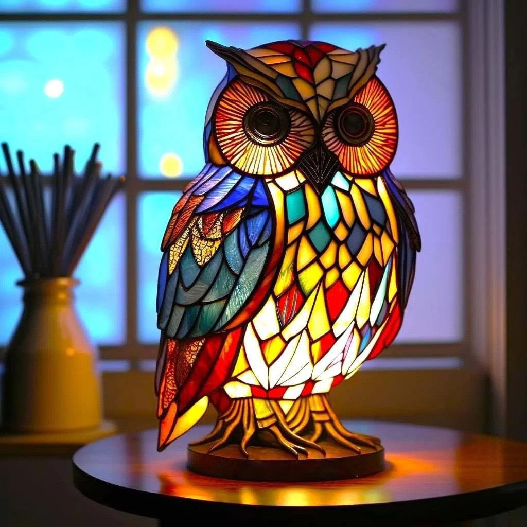The Hedwig Lamp: Nocturnal Magic & Wisdom