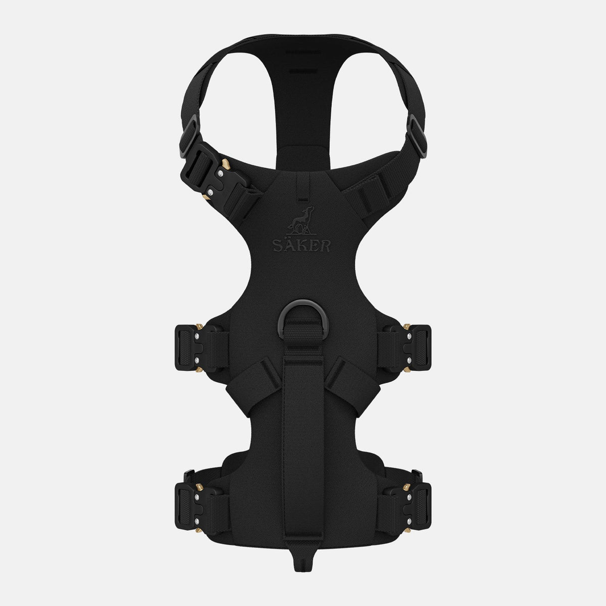 Tactical Dog Harness — No-Escape, Crash-Tested