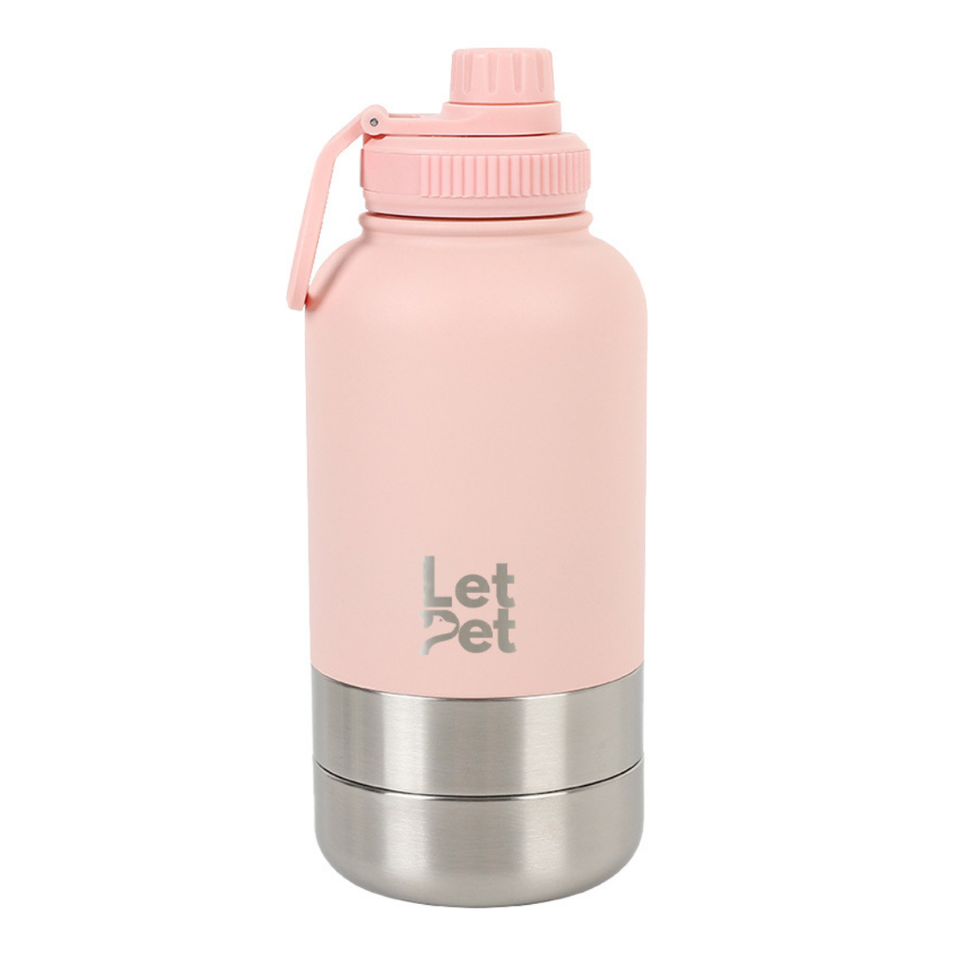 Customisable 3-in-1 Dog Bottle | Water For You & Your Dog