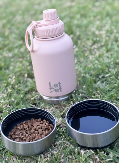 Customisable 3-in-1 Dog Bottle | Water For You & Your Dog