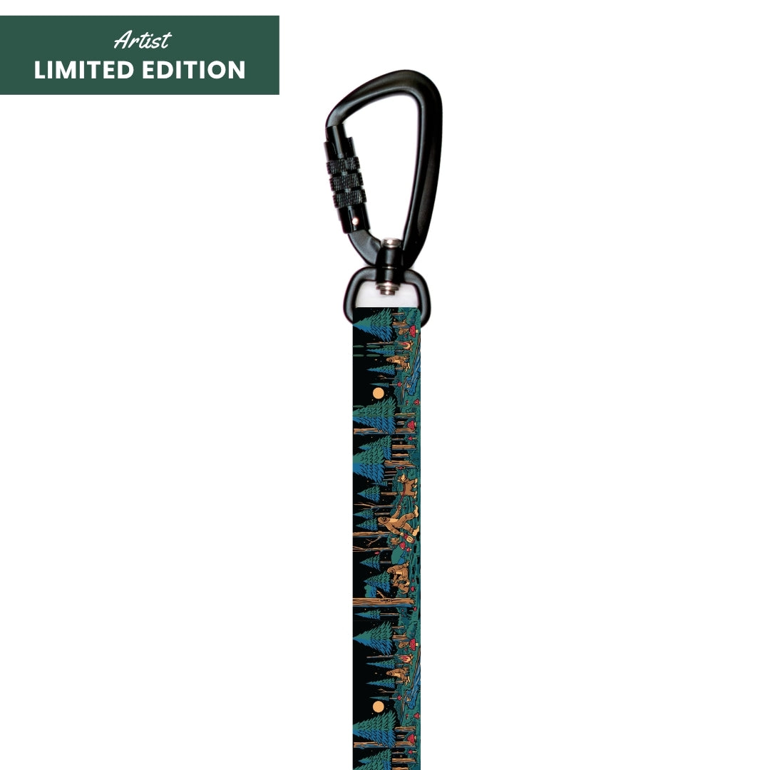 Adventure Dog Leash — Locking Carabiner Clip
