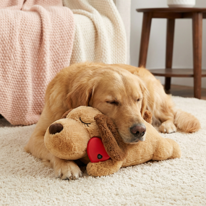 Calming Heartbeat Plush Toy for Pets – Anxiety-Relieving & Stress-Reducing