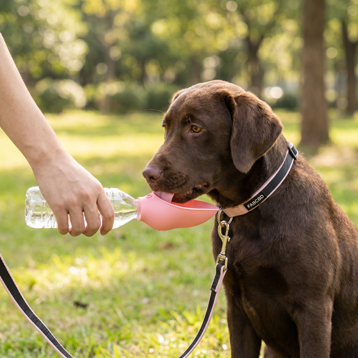 Silicone Dog Drinking Cap for Bottles