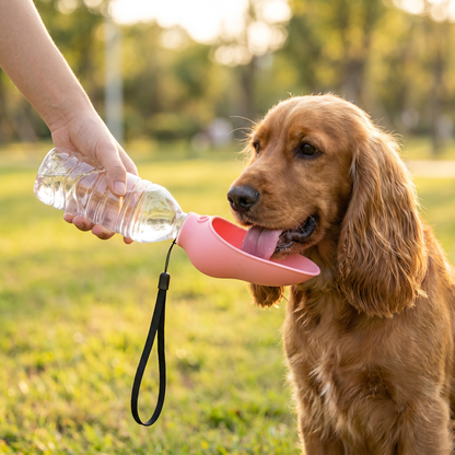 Silicone Dog Drinking Cap for Bottles
