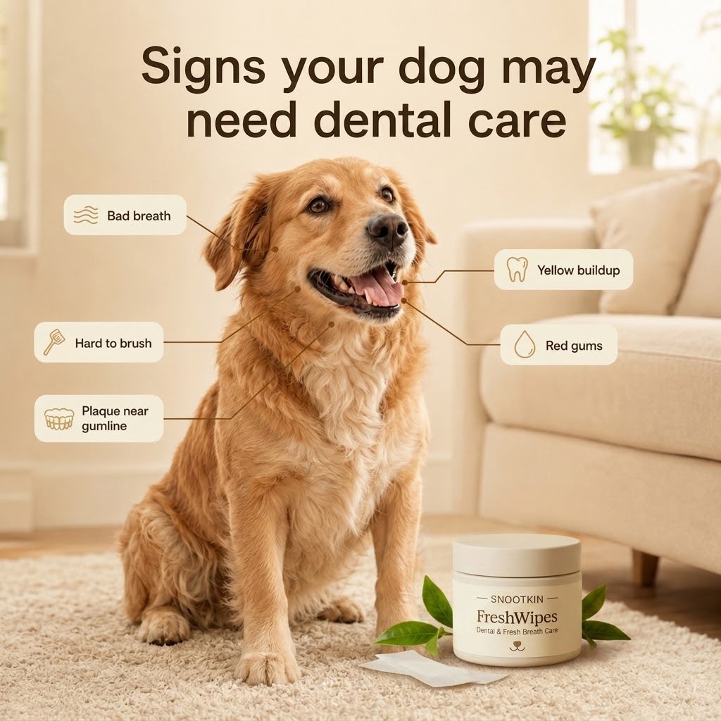 Dental Finger Wipes for Cats & Dogs — Fresh Breath