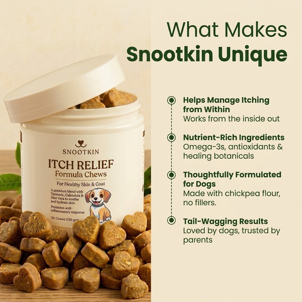 Skin & Coat Chews for Dogs — Omega Supplement