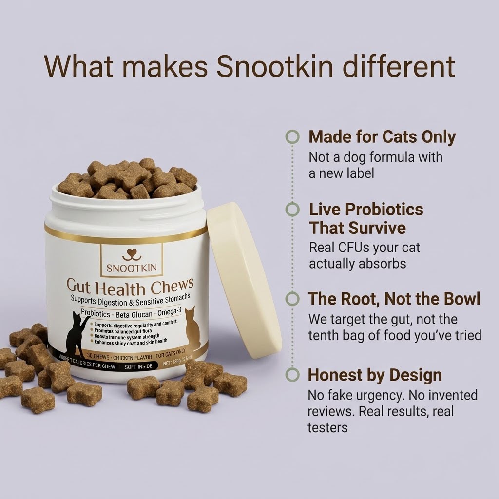 Probiotic Chews for Cats — Gut Health Support