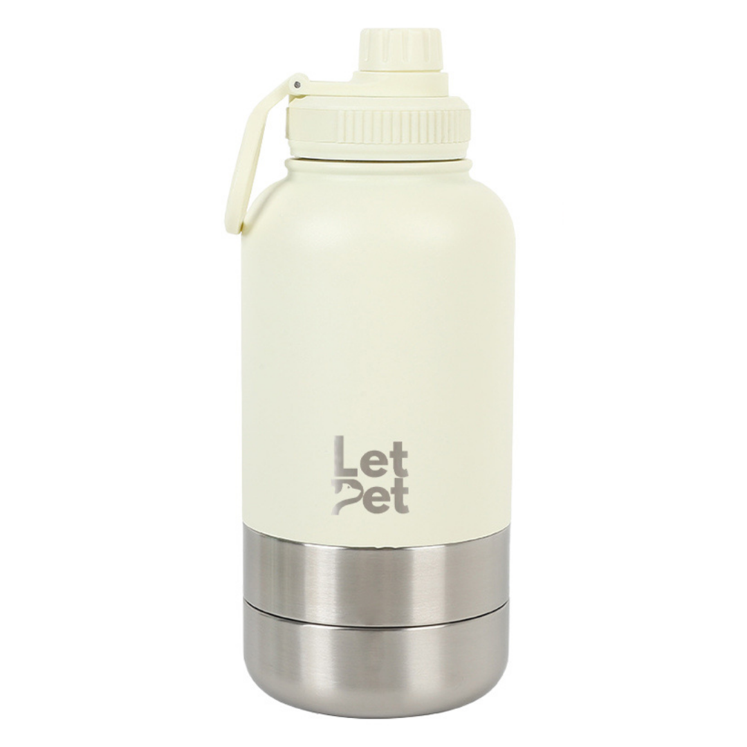 Customisable 3-in-1 Dog Bottle | Water For You & Your Dog