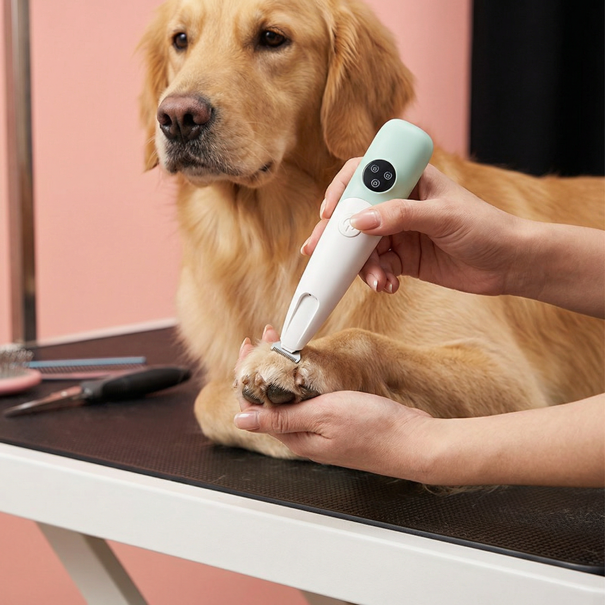 Pet Paw Trimmer – Quiet, Cordless Grooming Trimmer for Dogs & Cats
