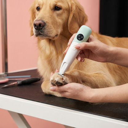 Pet Paw Trimmer – Quiet, Cordless Grooming Trimmer for Dogs & Cats