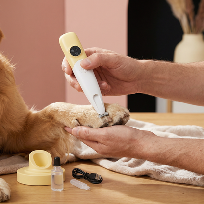 Pet Paw Trimmer – Quiet, Cordless Grooming Trimmer for Dogs & Cats