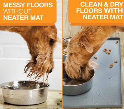 Silicone Pet Bowl Mat — Waterproof, Non-Slip Feeding Mat