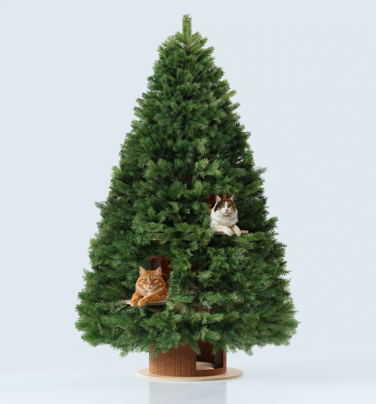 Cat Christmas Tree Tower