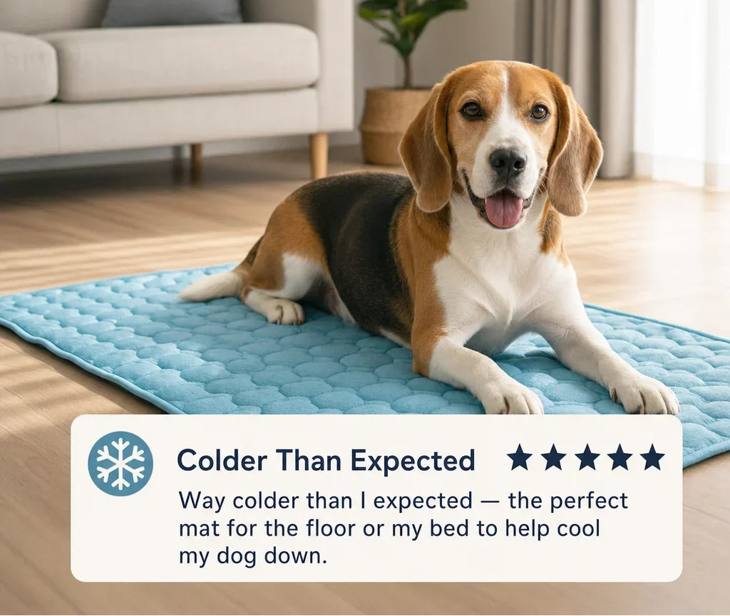 Premium Non-Toxic Cooling Dog Mat for Summer