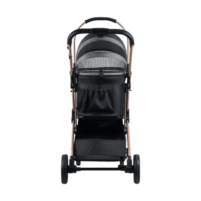 Cat Stroller — Waterproof Bed, Convertible Bassine