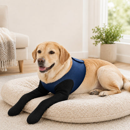 PawGuard Dual Front Leg Recovery Sleeves for Dogs - Cone-Free Anti-Lick Protection for Post-Surgery, Scratching & Sensitive Front Legs
