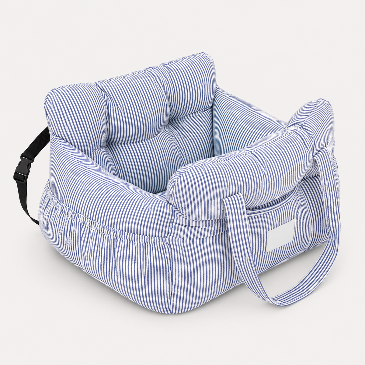 Premium 2-in-1 Dog Car Seat & Travel Bed Carrier