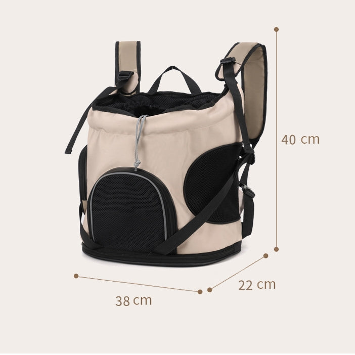 Snootkin Hands-Free Cat Travel Backpack & Front Pouch - PawPouch