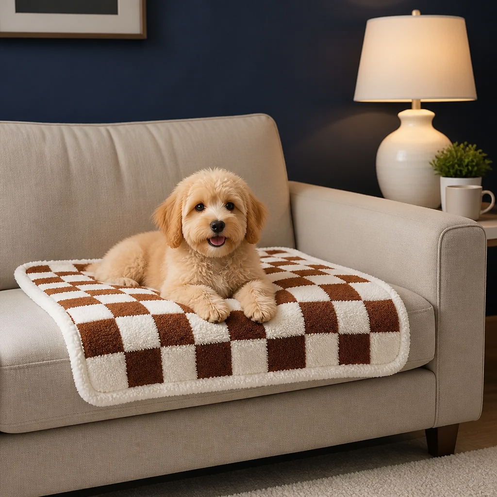 Waterproof Pet Blanket – Dual-Sided Couch & Furniture Protector