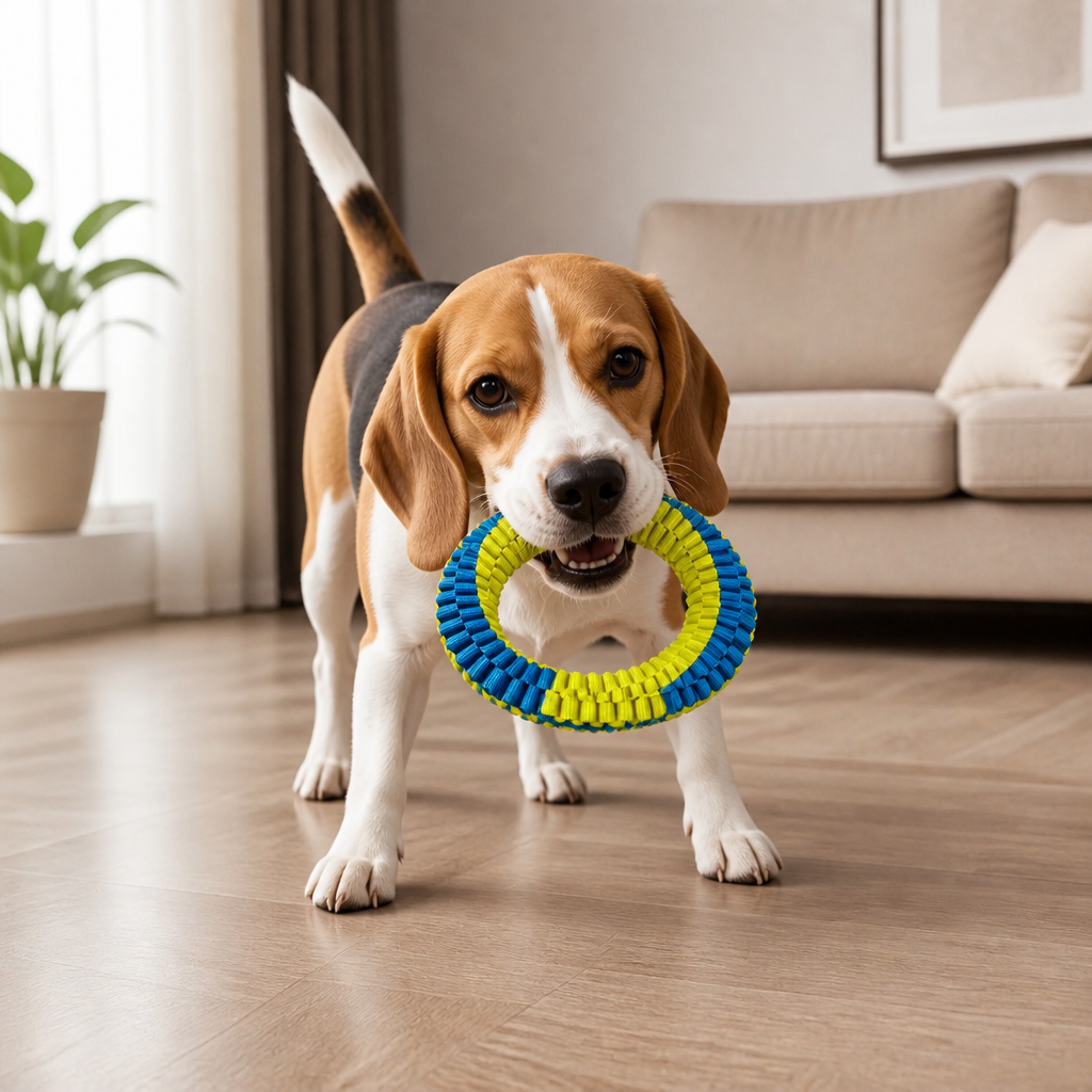 Durable Woven Ring Tug & Chew Toy for Dogs