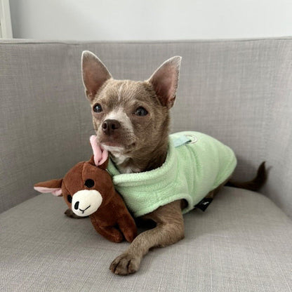 Dog Fleece Sweater with Leash Ring