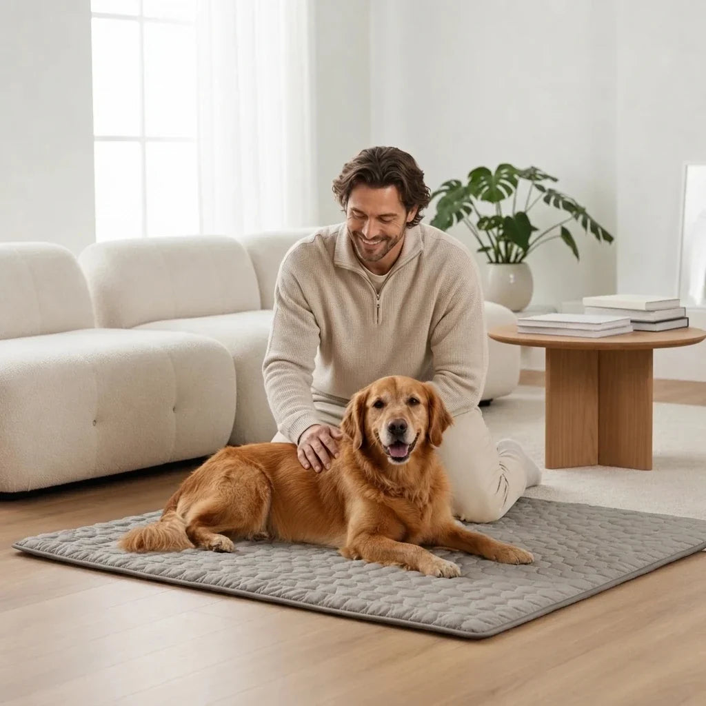 Premium Non-Toxic Cooling Dog Mat for Summer