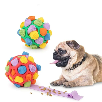 Snuffle Ball Treat Toy — Foraging Game for Dogs